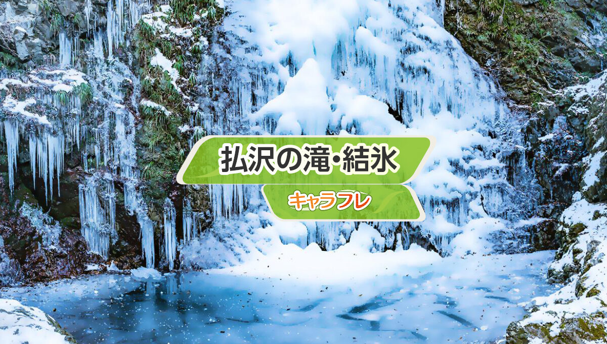 檜原村払沢（ほっさわ）の滝・結氷特集ページ